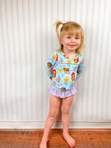 Andrina Two Piece Rash Guard Swim